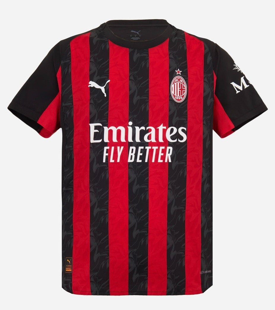 Primera equipación de Milan 25-26