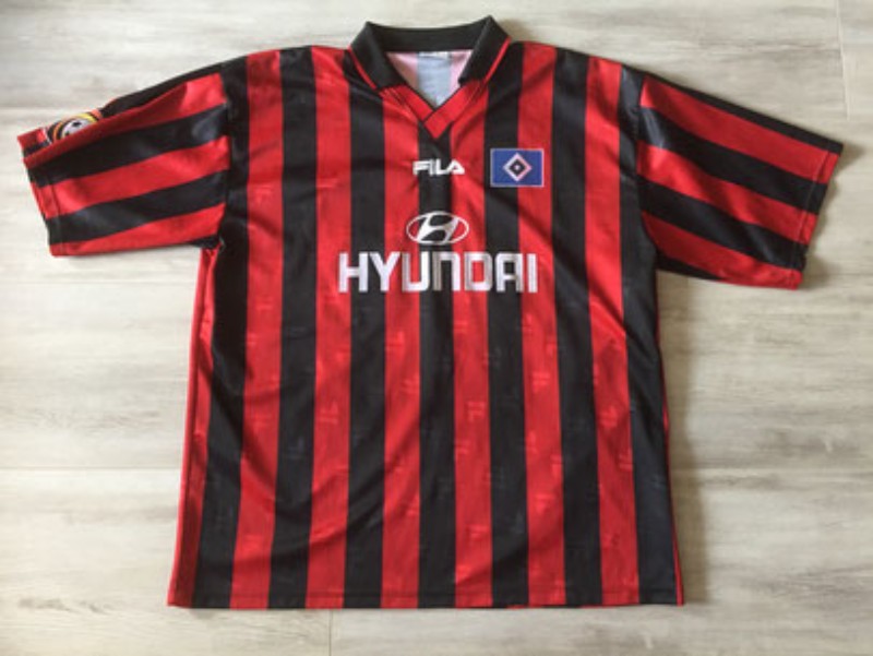 Tercera equipación de Hamburgo 98-99