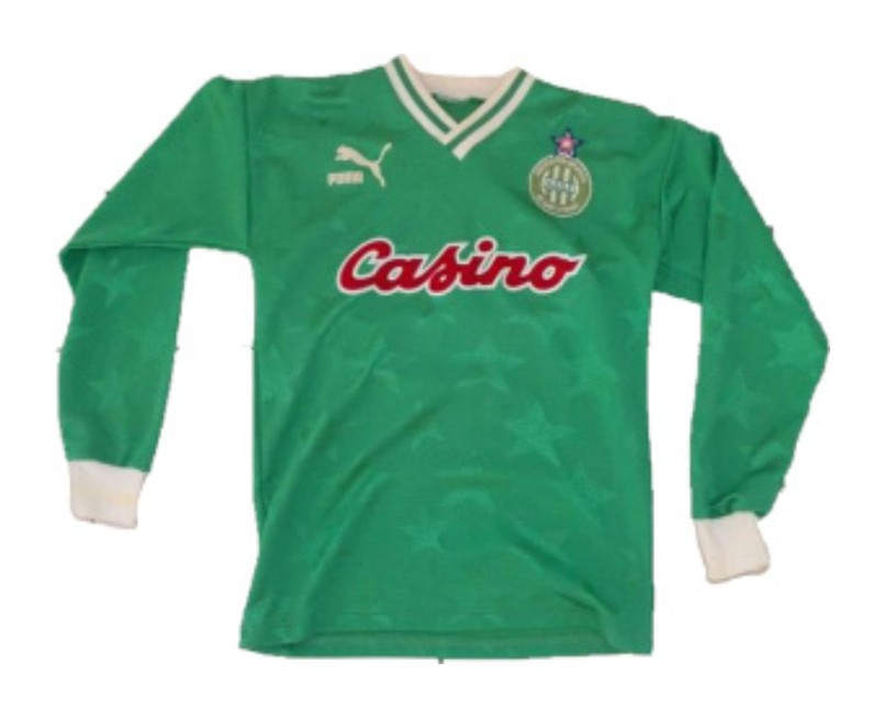 Primera equipación de Saint-Étienne 93-94