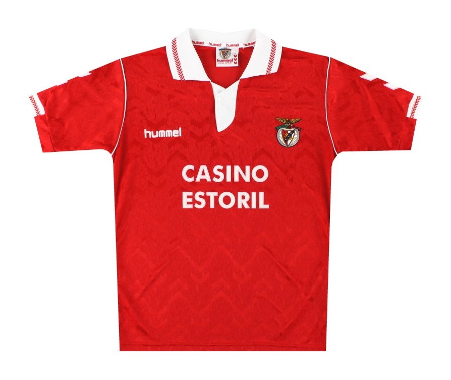 Primera equipación de Benfica 92-93