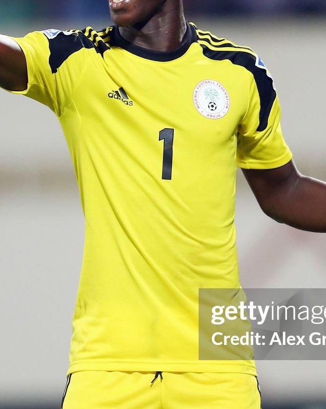 Equipación de portero de Nigeria 2012