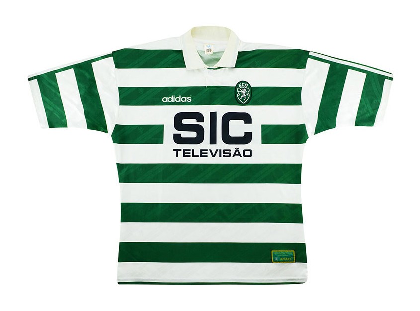 Primera equipación de Sporting de Portugal 95-96