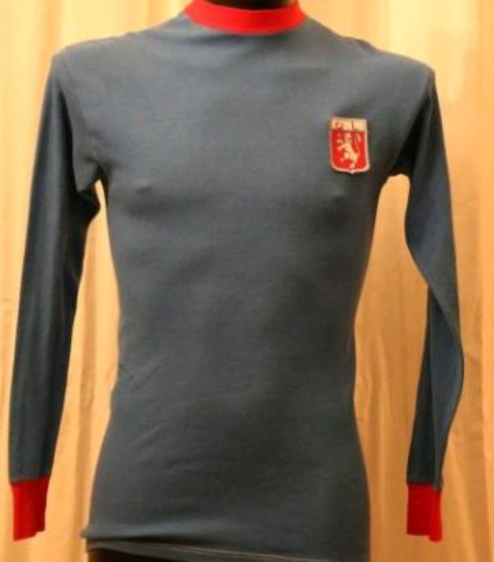 Primera equipación de Olympique de Lyon 1950-51