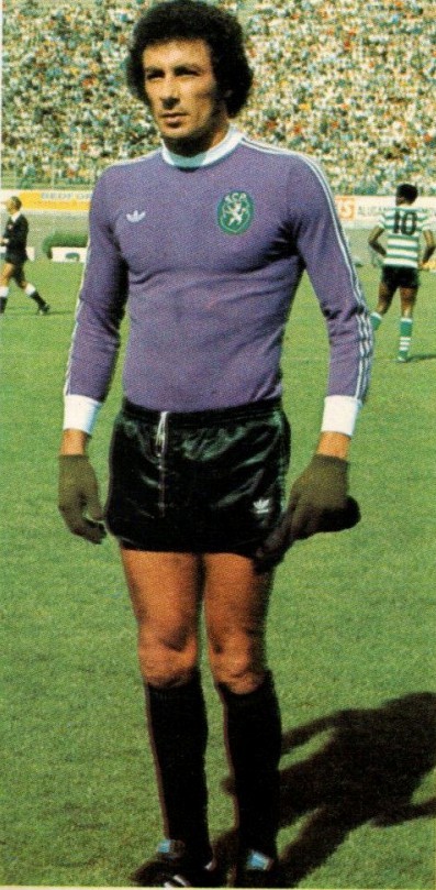 Equipación de portero de Sporting de Portugal 78-79