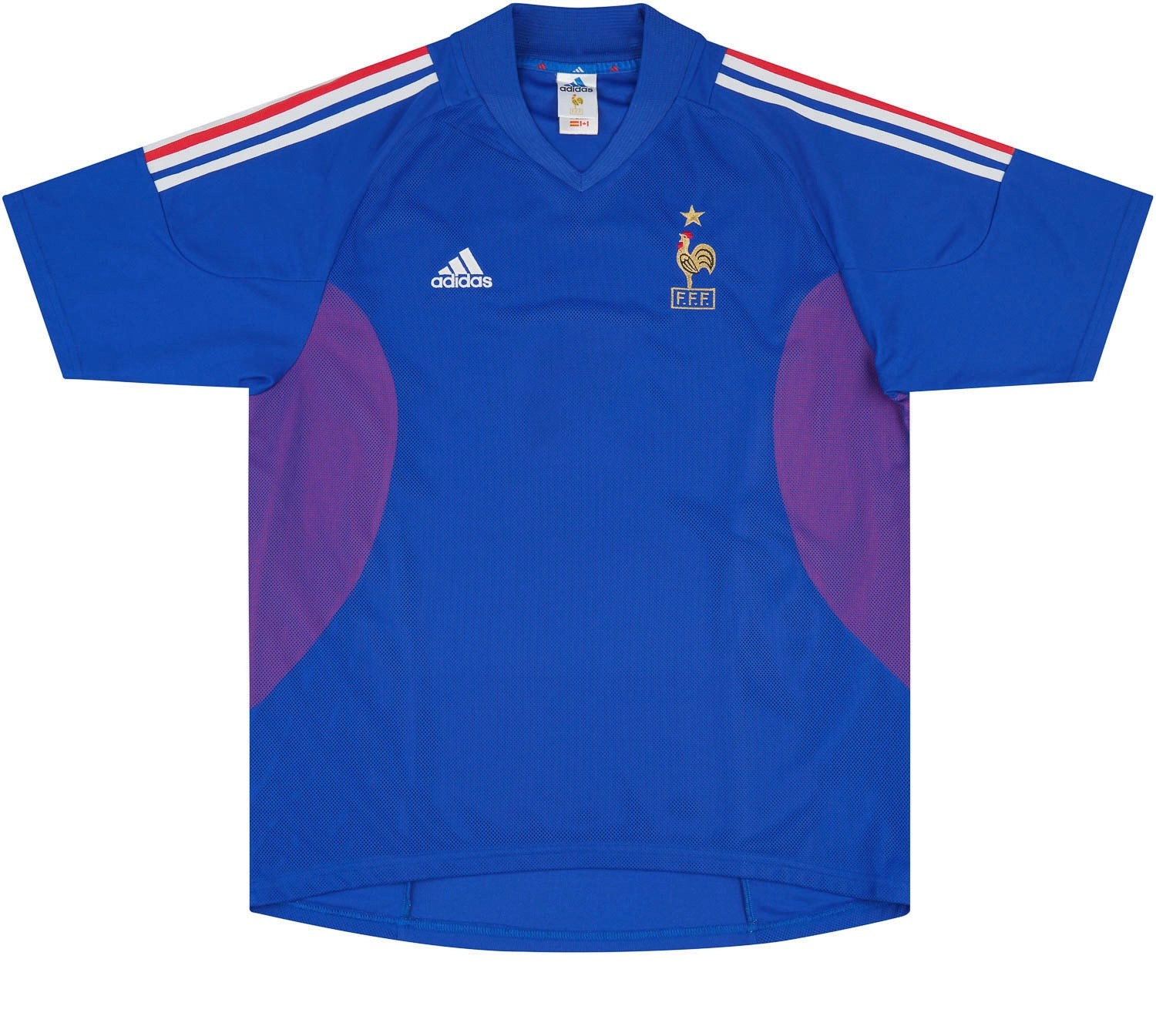 Primera equipación de Francia 2002