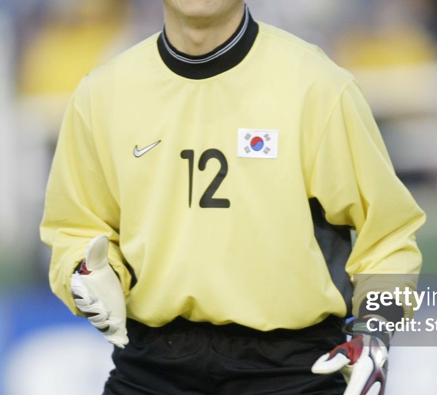 Equipación de portero de Rep. Corea 2000