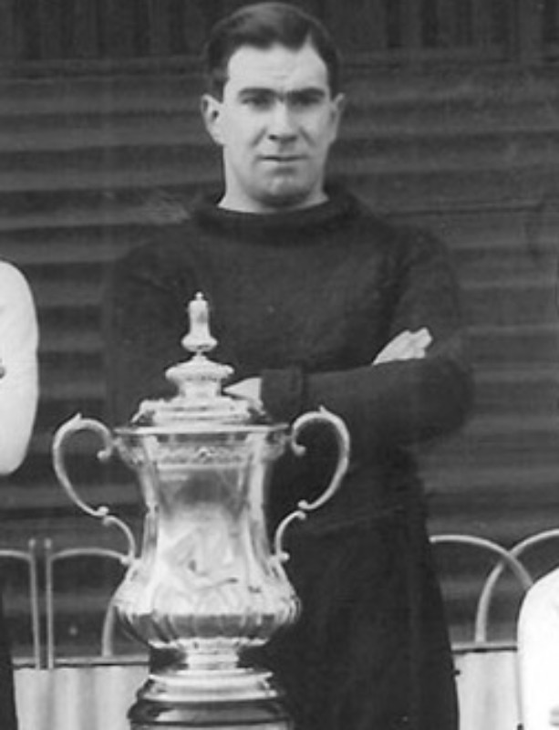 Equipación de portero de Tottenham 1920-21