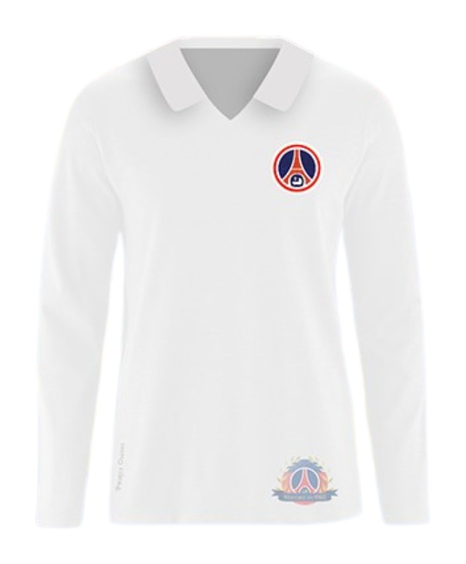 Segunda equipación de Paris Saint-Germain 72-73