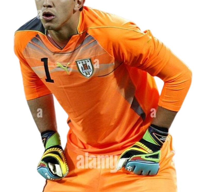 Equipación de portero de Uruguay 2010