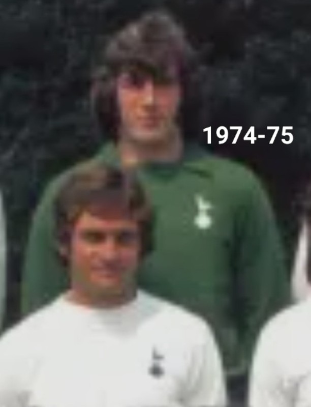 Equipación de portero de Tottenham 74-75
