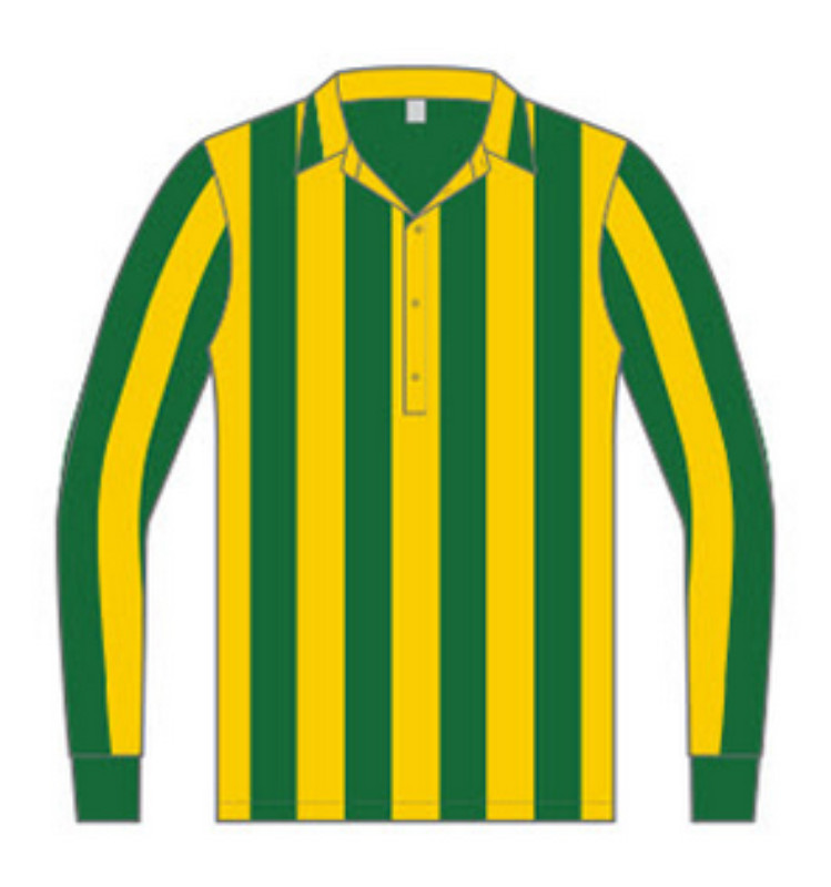 Segunda equipación de Manchester United 1896-97