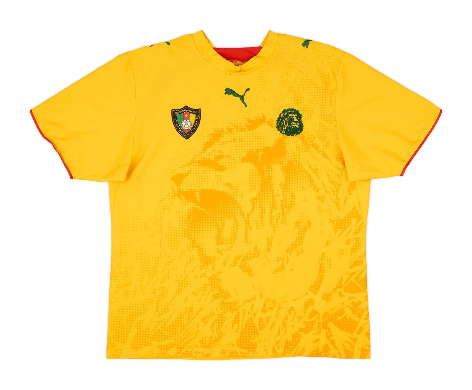 Segunda equipación de Camerún 2006