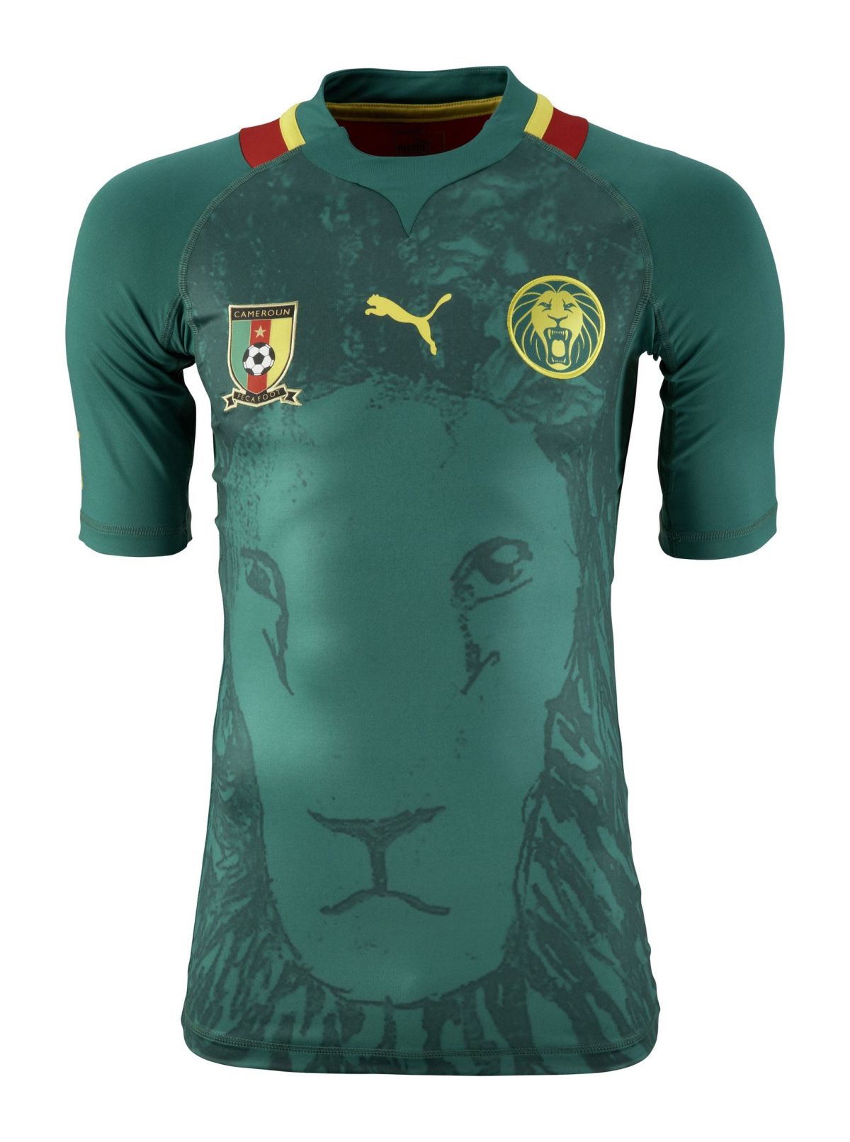 Primera equipación de Camerún 2012