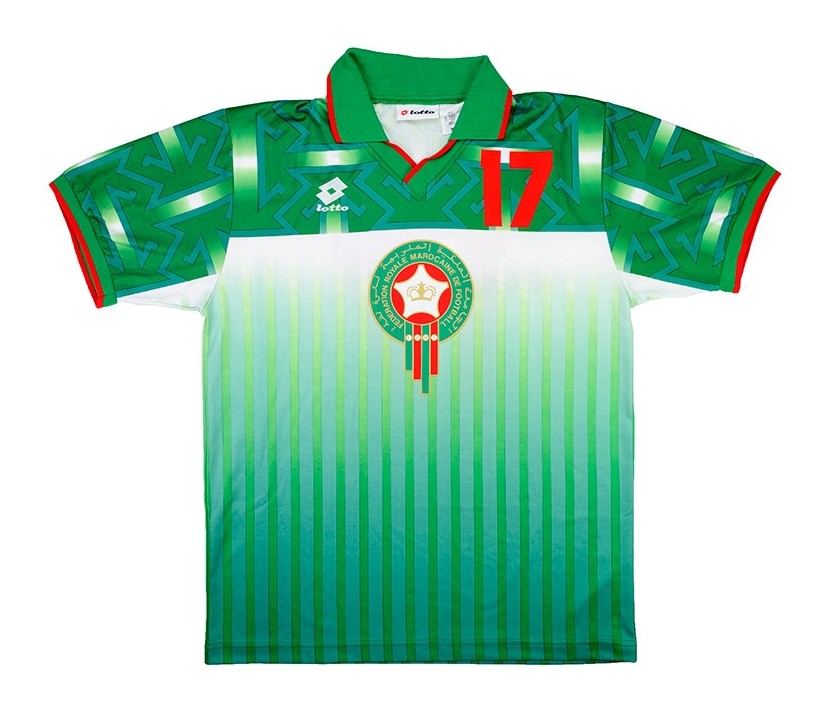 Segunda equipación de Marruecos 1994