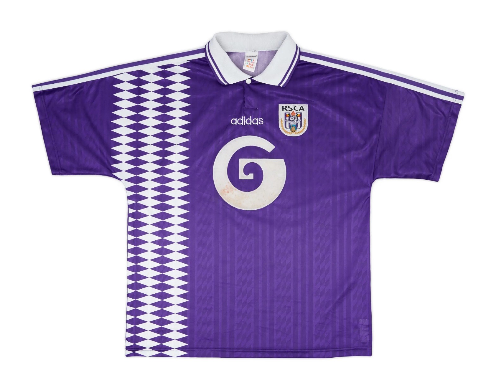 Segunda equipación de Anderlecht 94-95
