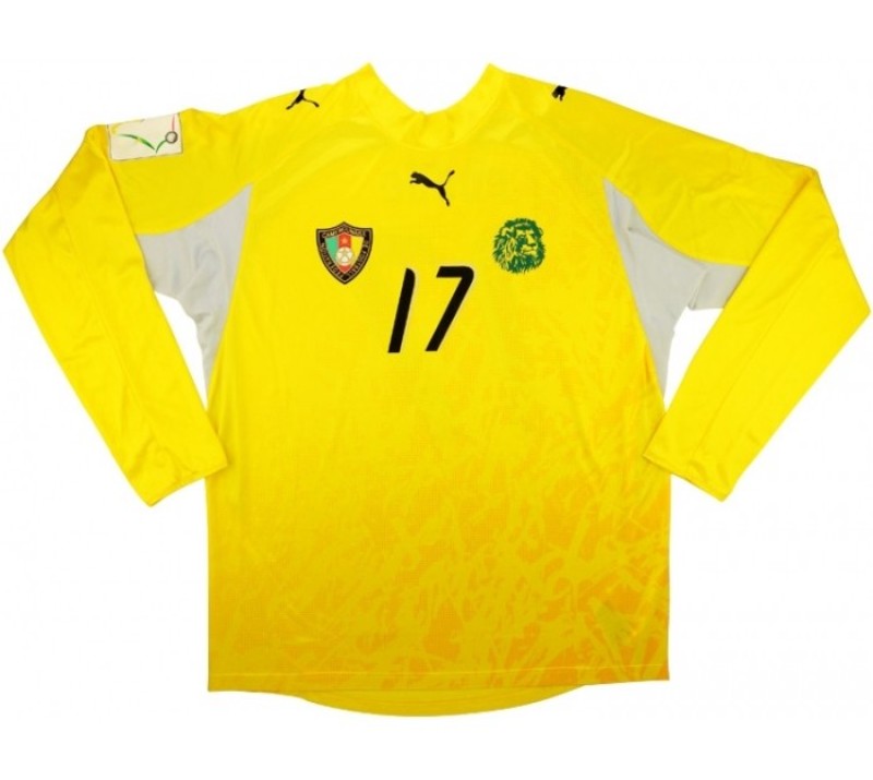 Equipación de portero de Camerún 2006