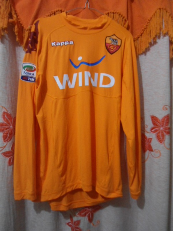 Equipación de portero de Roma 10-11