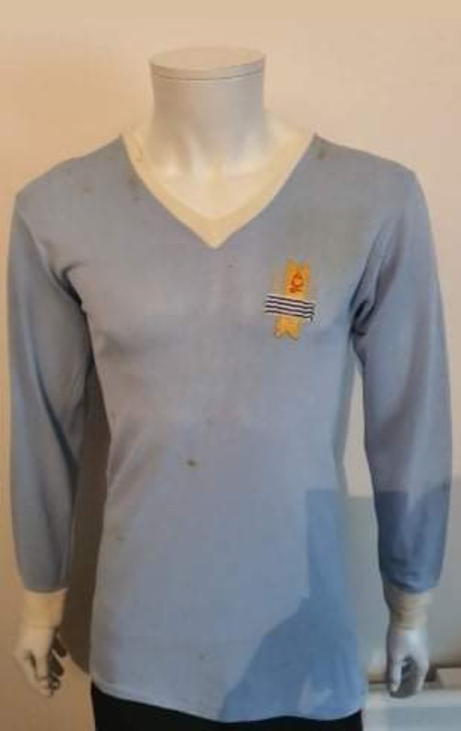 Primera equipación de Uruguay 1972