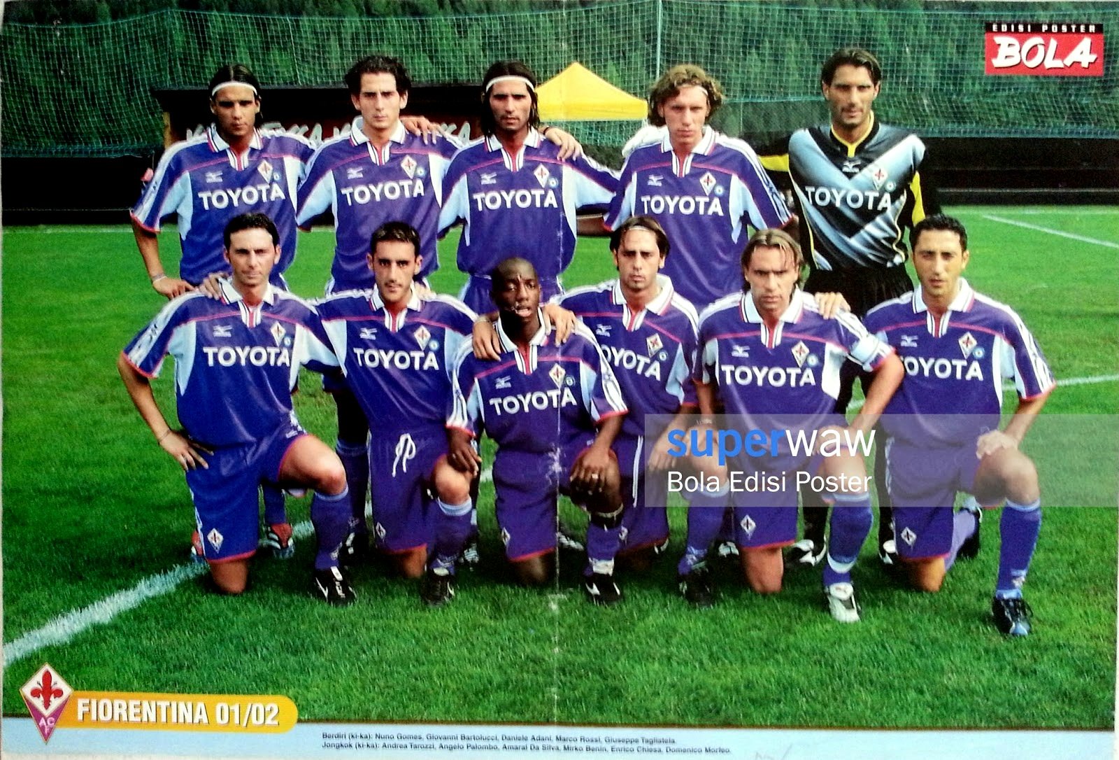 ACF Fiorentina 01-02 Portero 2