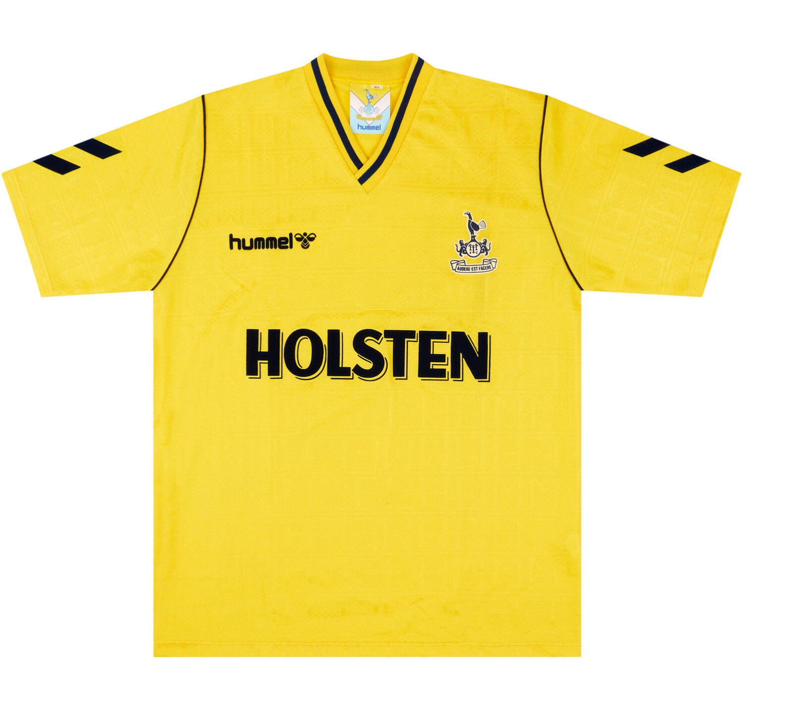 Segunda equipación de Tottenham 89-90