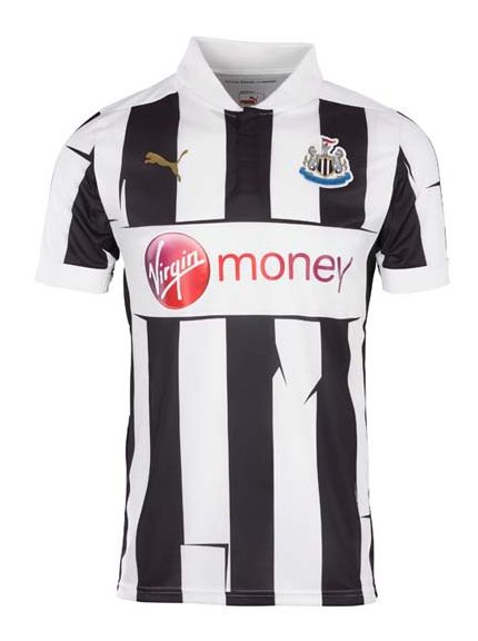 Primera equipación de Newcastle 12-13