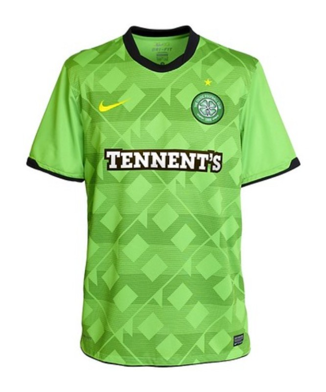 Segunda equipación de Celtic 10-11