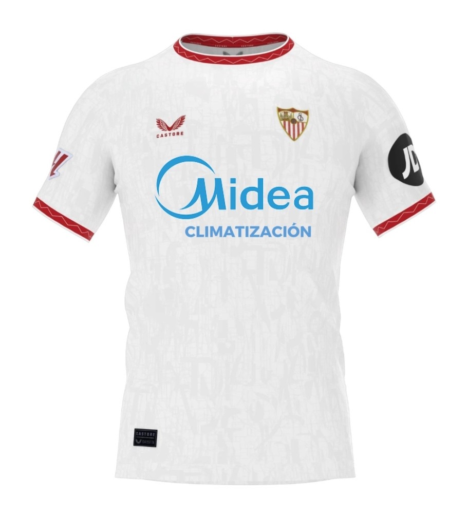 Primera equipación de Sevilla FC 24-25
