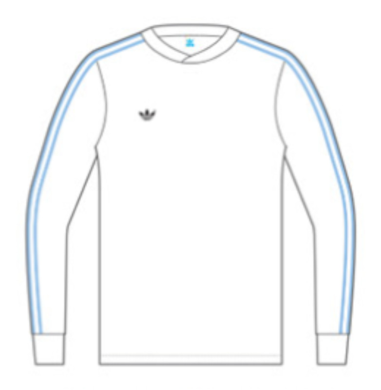 Segunda equipación de Argentina 1977