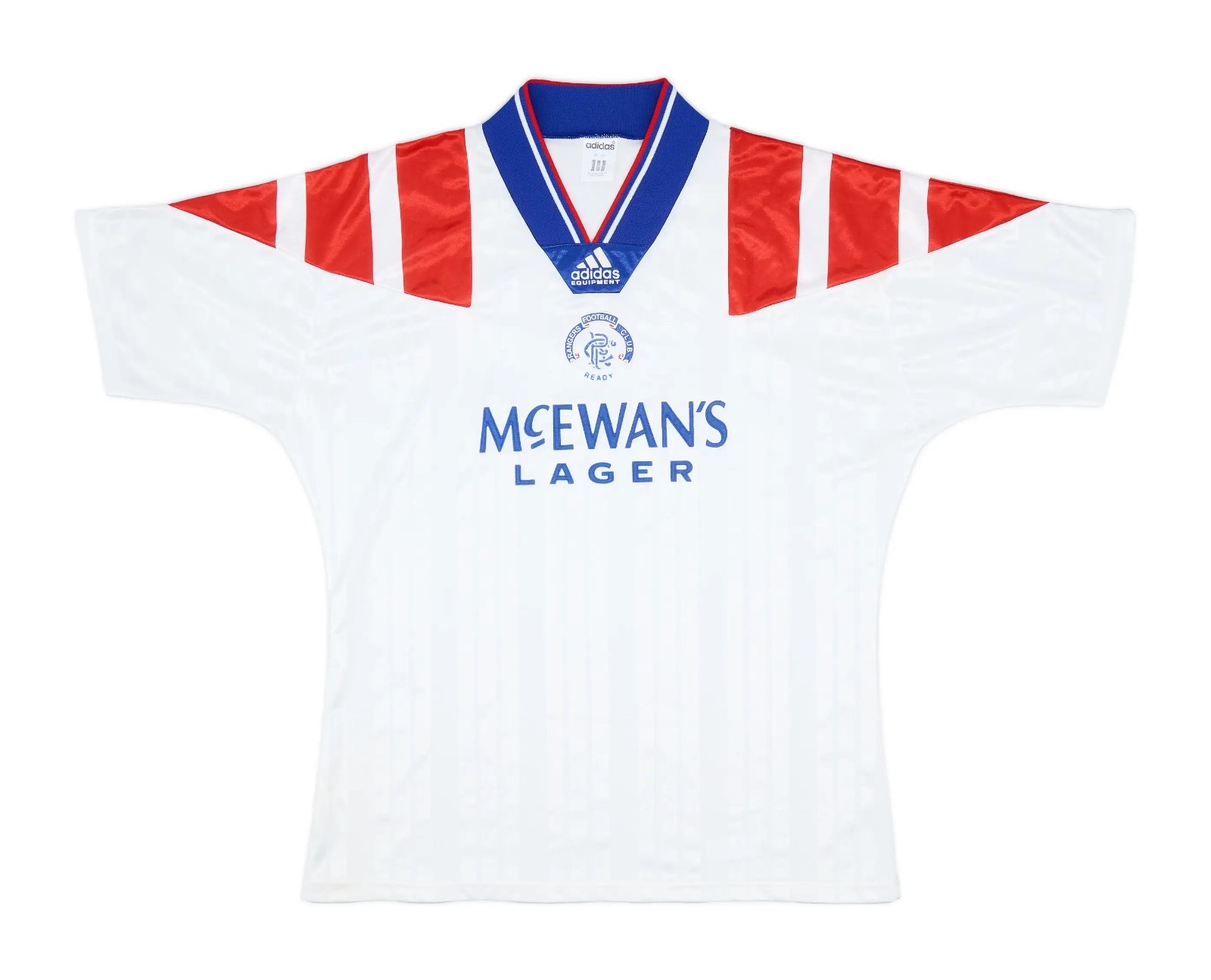 Segunda equipación de Glasgow Rangers 92-93