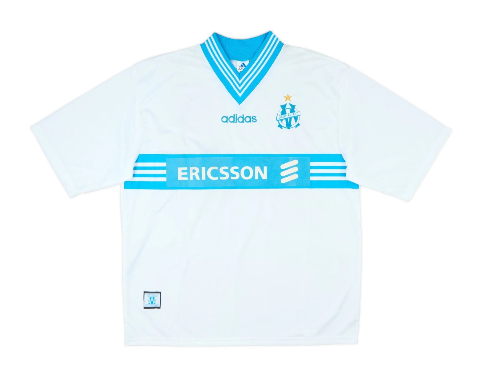 Primera equipación de Olympique de Marsella 97-98