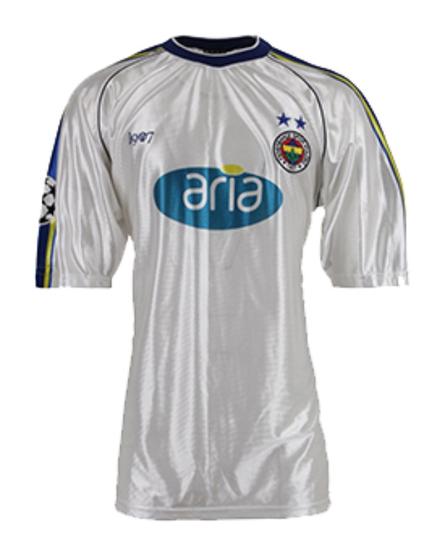 Tercera equipación de Fenerbahçe 01-02