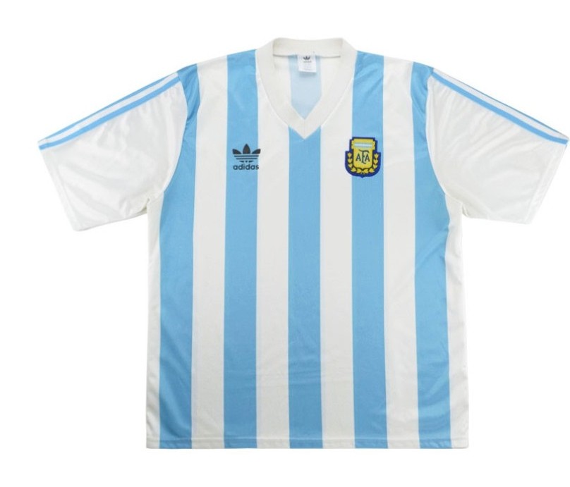 Primera equipación de Argentina 1991