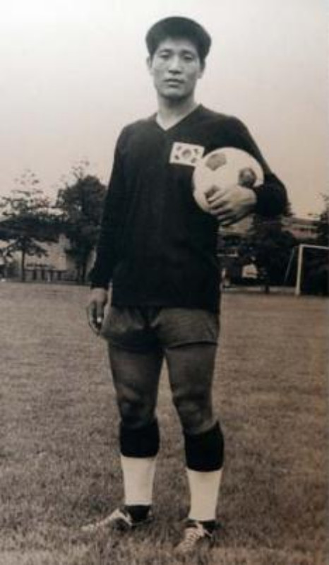 Equipación de portero de Rep. Corea 1972