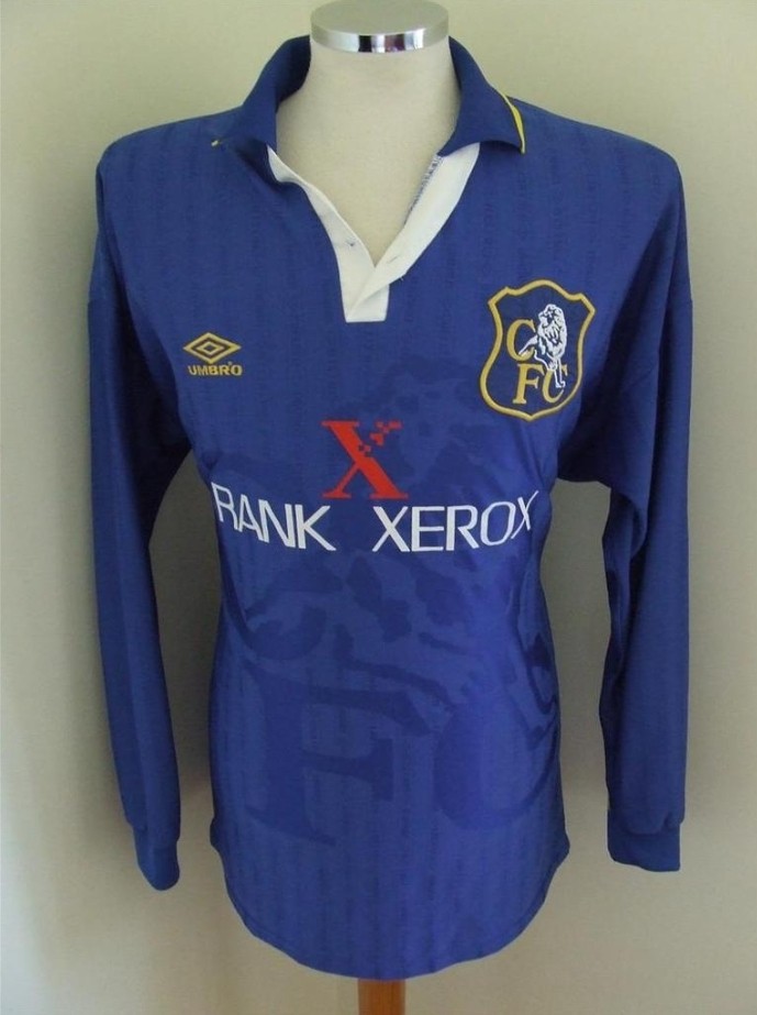 Primera equipación de Chelsea 96-97