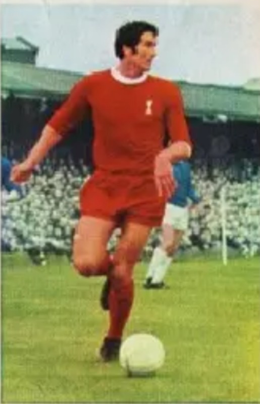 Primera equipación de LiverpoolFC 71-72