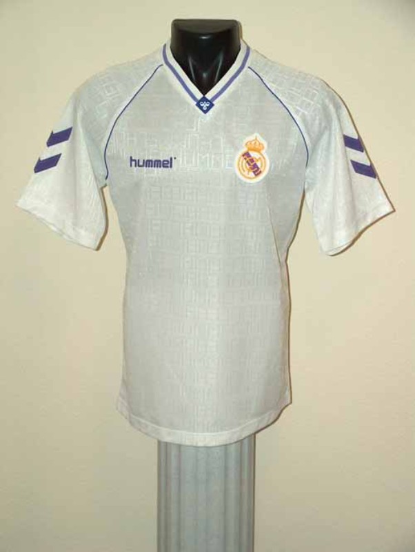 Primera equipación de Real Madrid 90-91