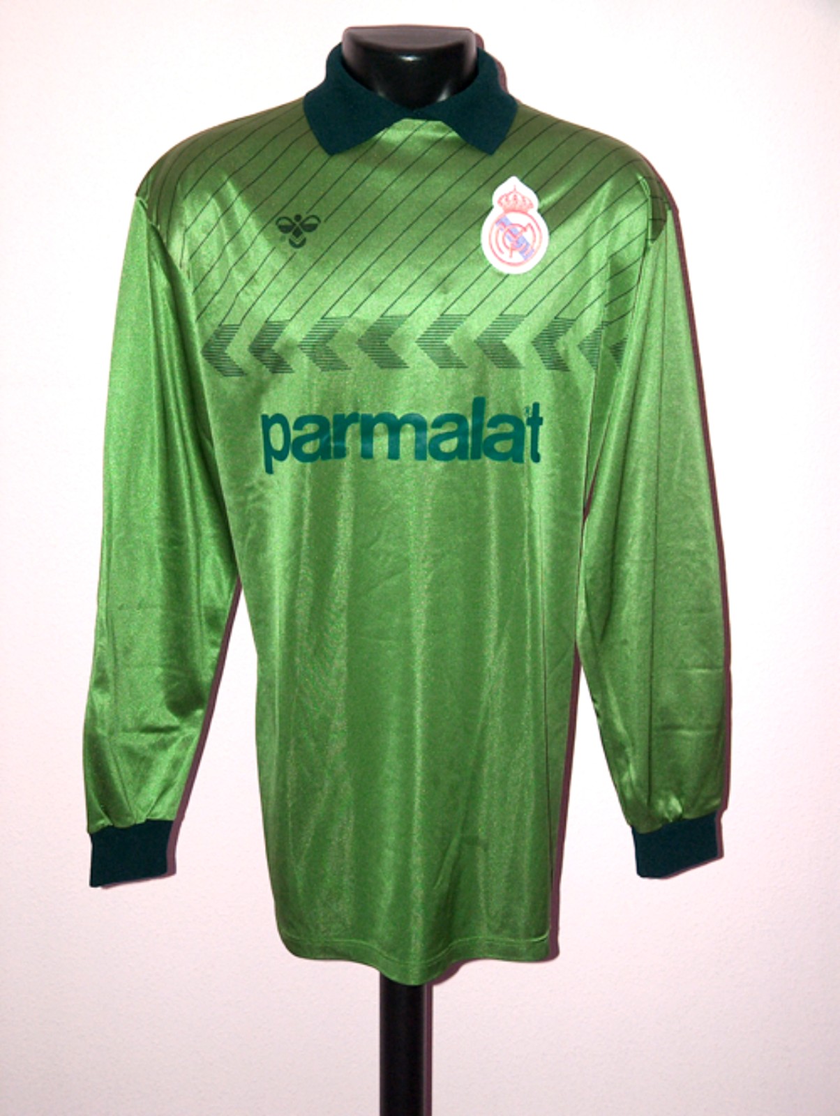 Equipación de portero de Real Madrid 87-88