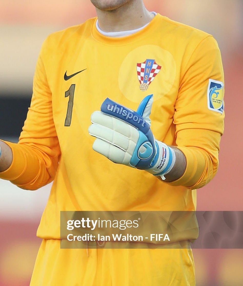 Equipación de portero de Croacia 2012