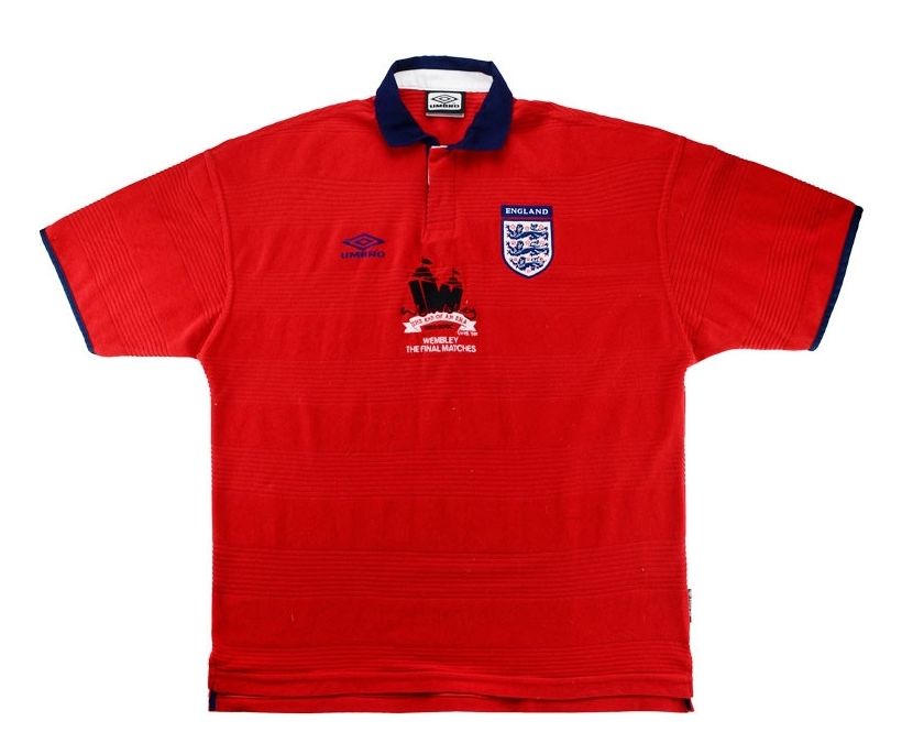 Equipación especial de Inglaterra 2000