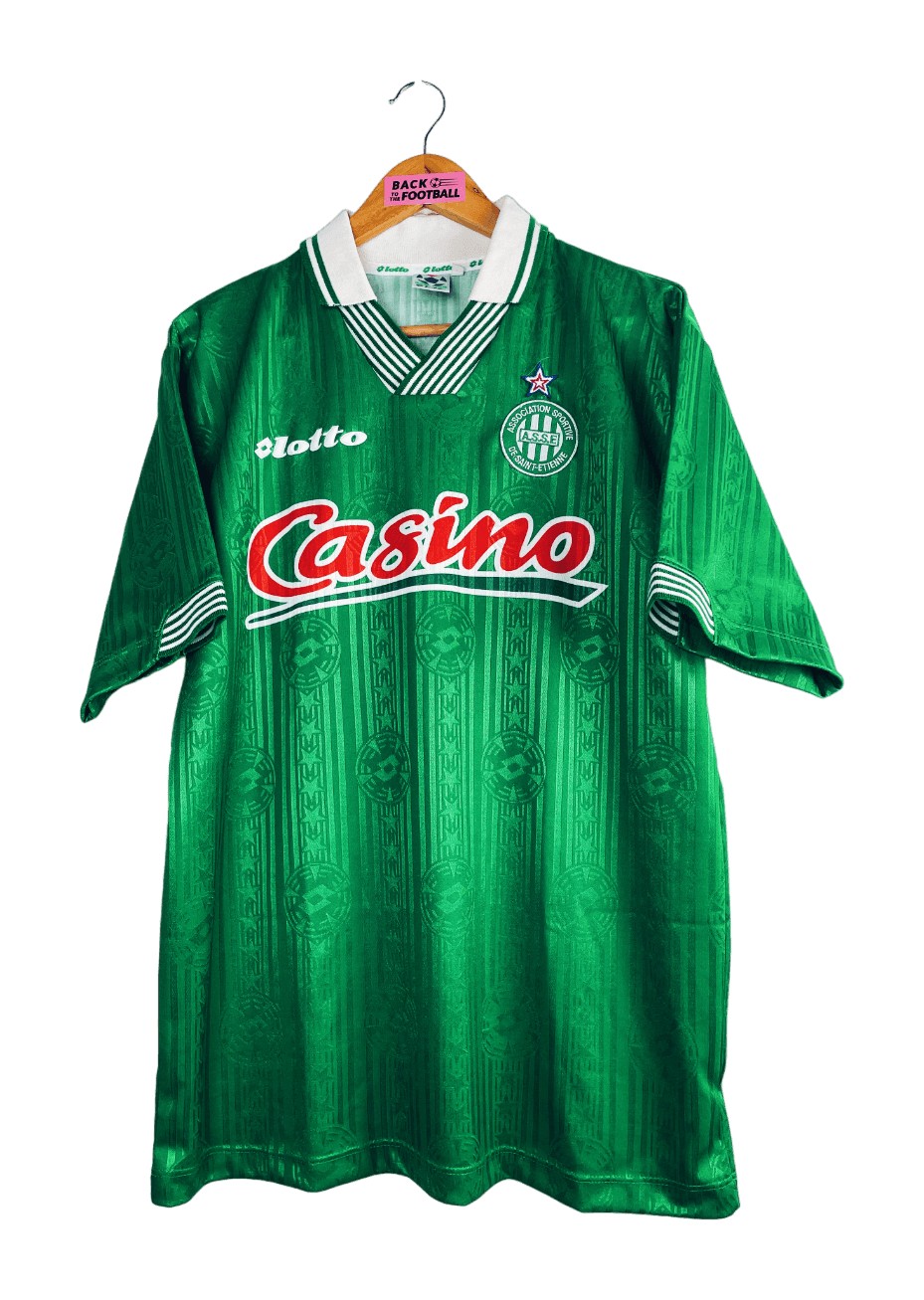Primera equipación de Saint-Étienne 97-98