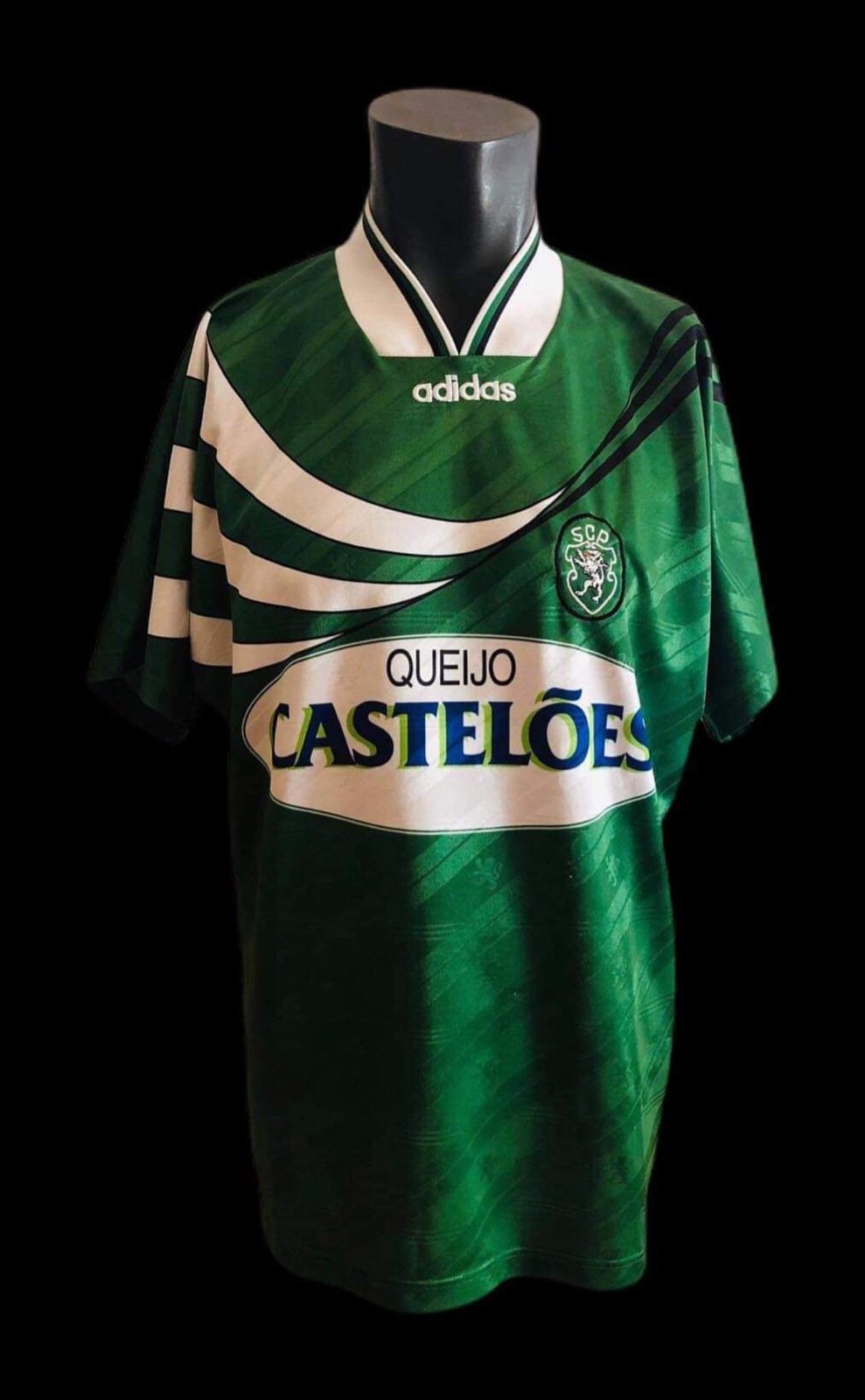 Segunda equipación de Sporting de Portugal 94-95