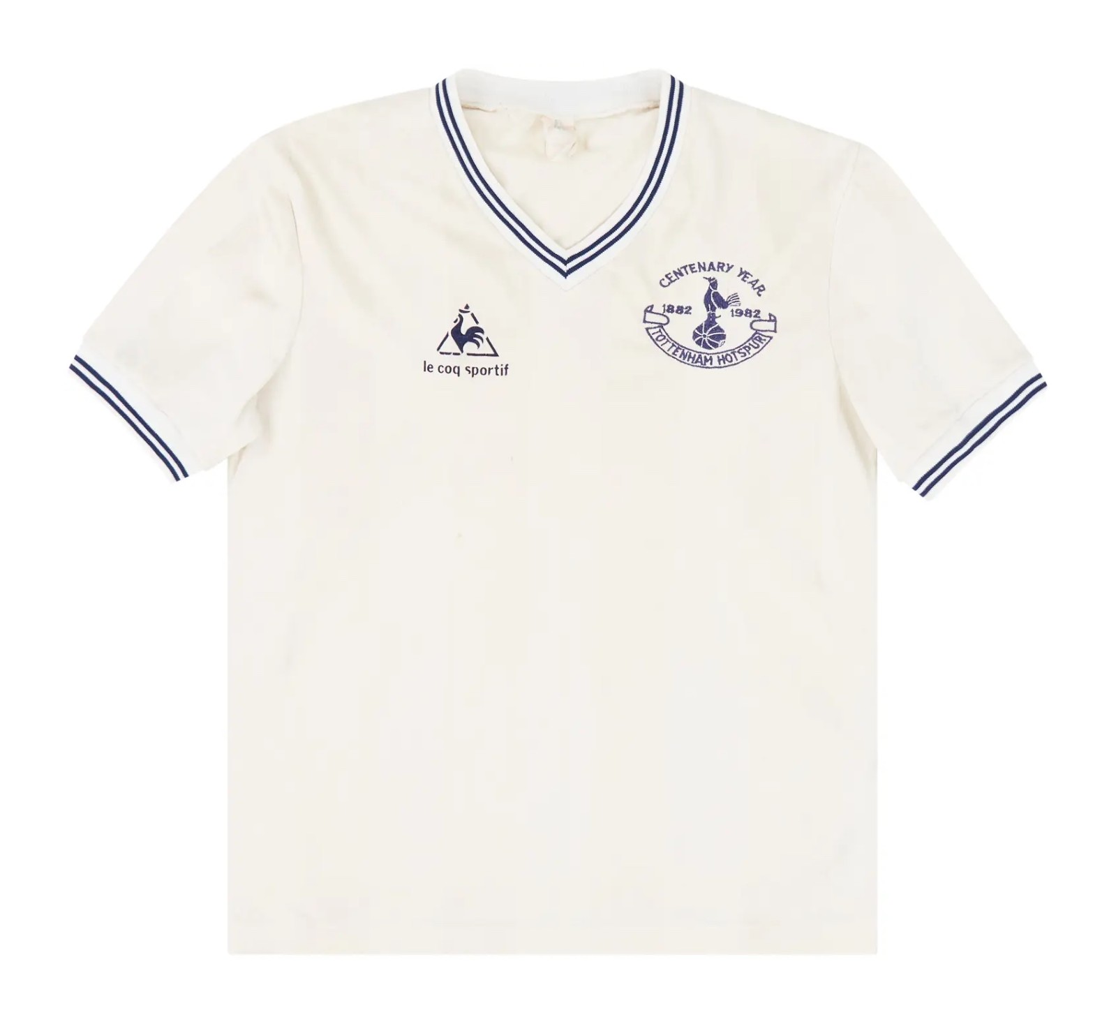 Primera equipación de Tottenham 82-83