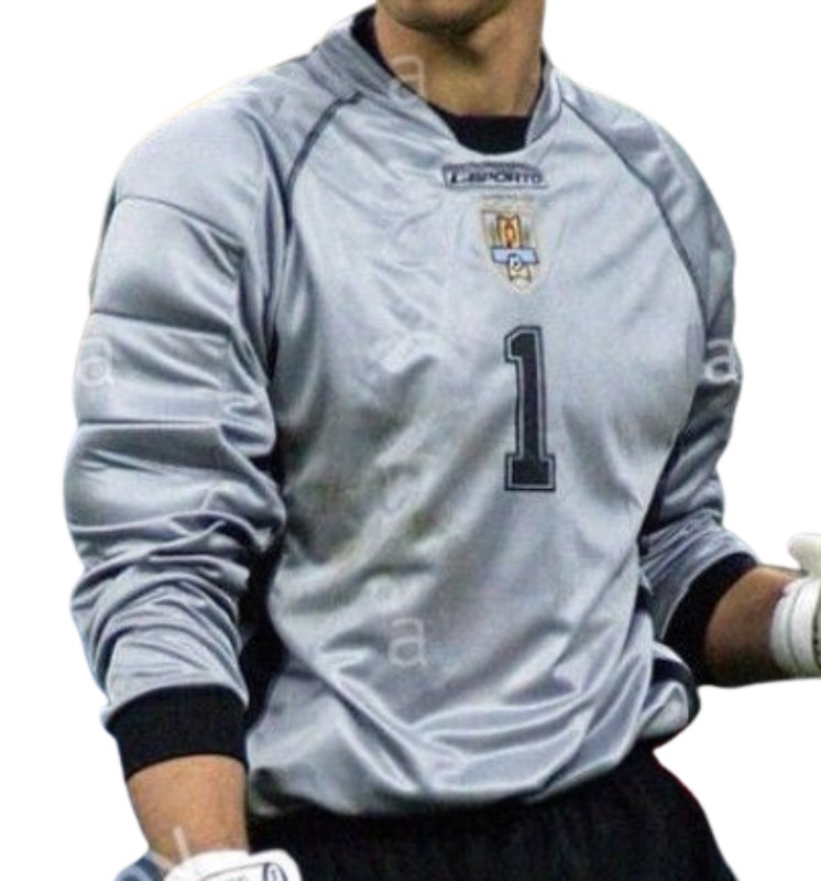 Equipación de portero de Uruguay 2002