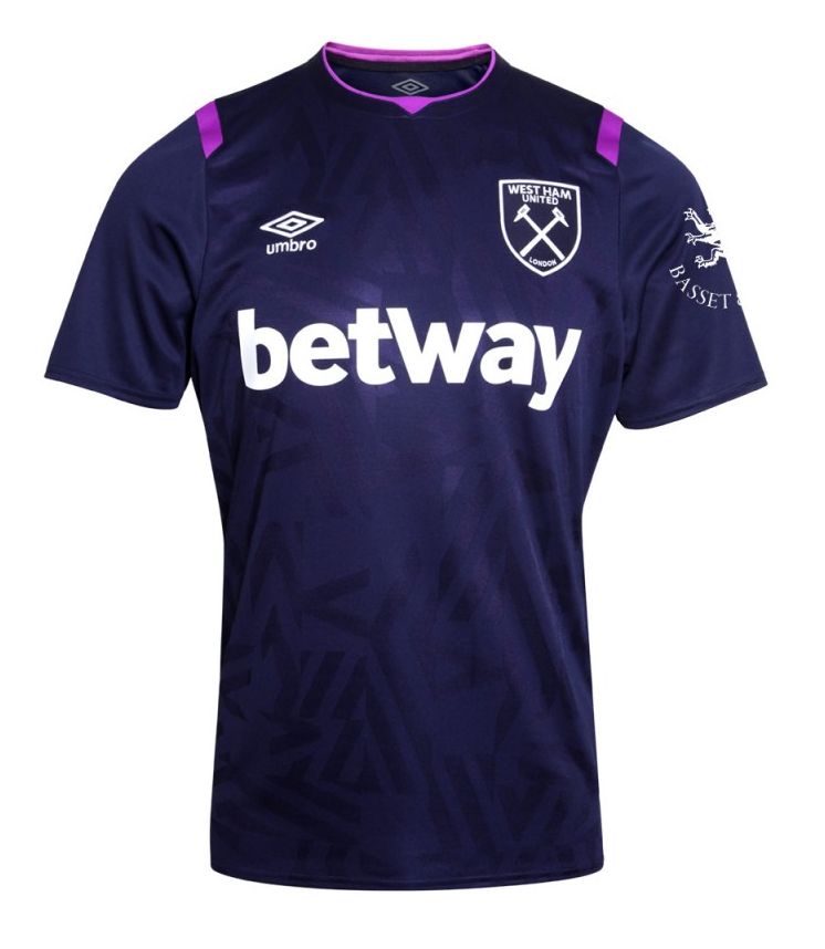 Tercera equipación de West Ham United 19-20