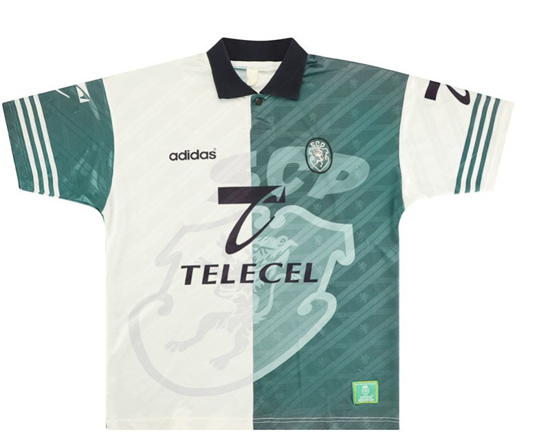 Cuarta de Sporting de Portugal 96-97