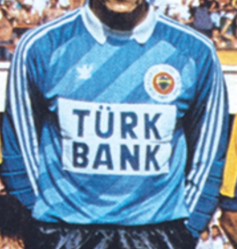 Equipación de portero de Fenerbahçe 86-87