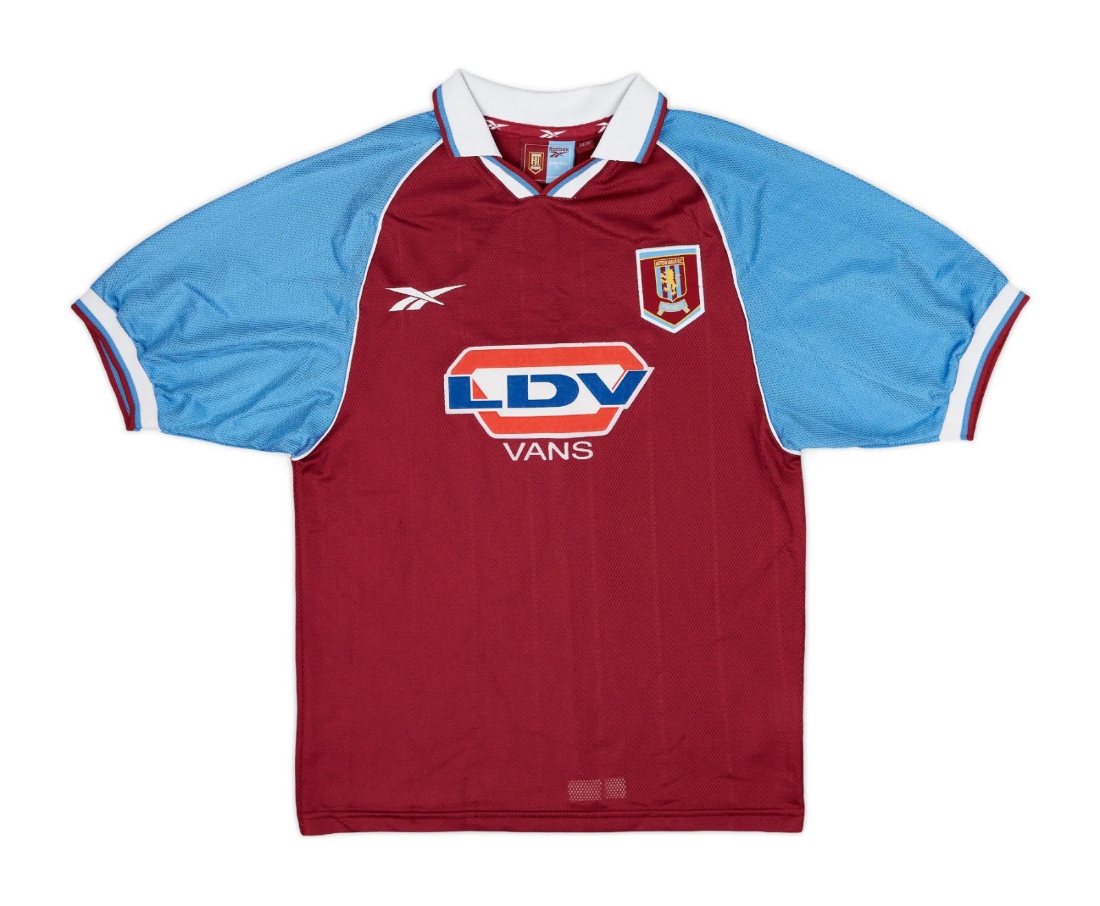 Primera equipación de Aston Villa 98-99