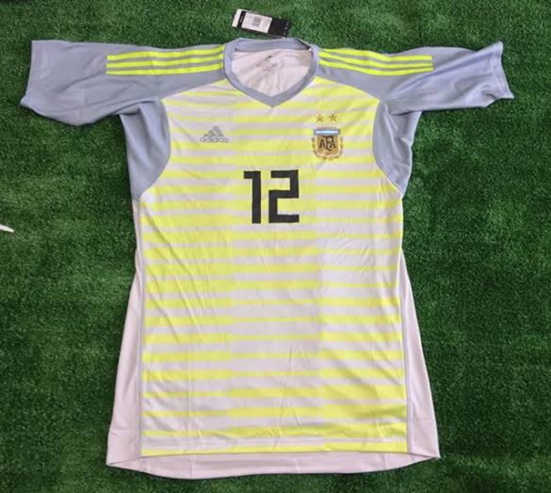Equipación de portero de Argentina 2018