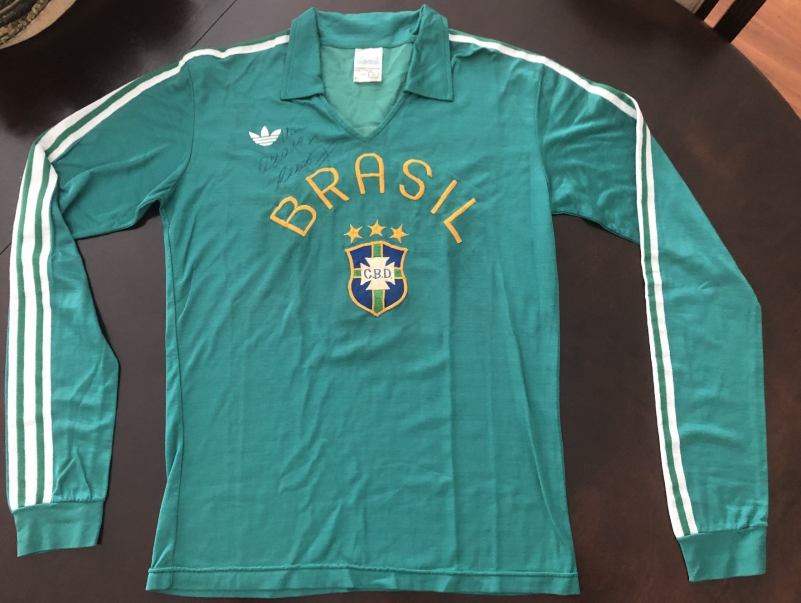 Equipación de portero de Brasil 1979