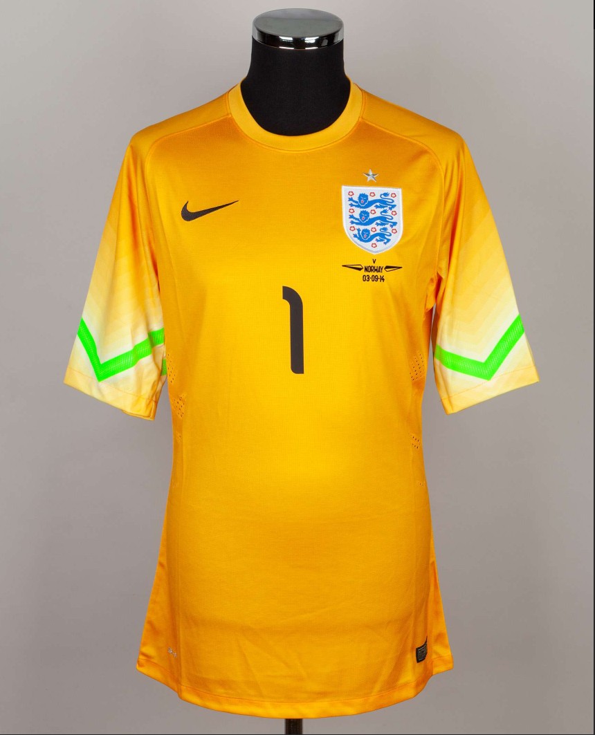 Equipación de portero de Inglaterra 2014